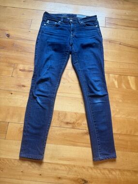 AG Adriano Goldschmied Dark Blue Skinny Jeans